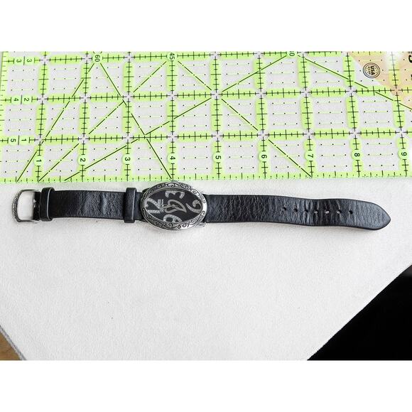 Brighton Cadiz Ladies Watch Vintage Retired Oval Face Rhinestone Crystal Works - Picture 8 of 8